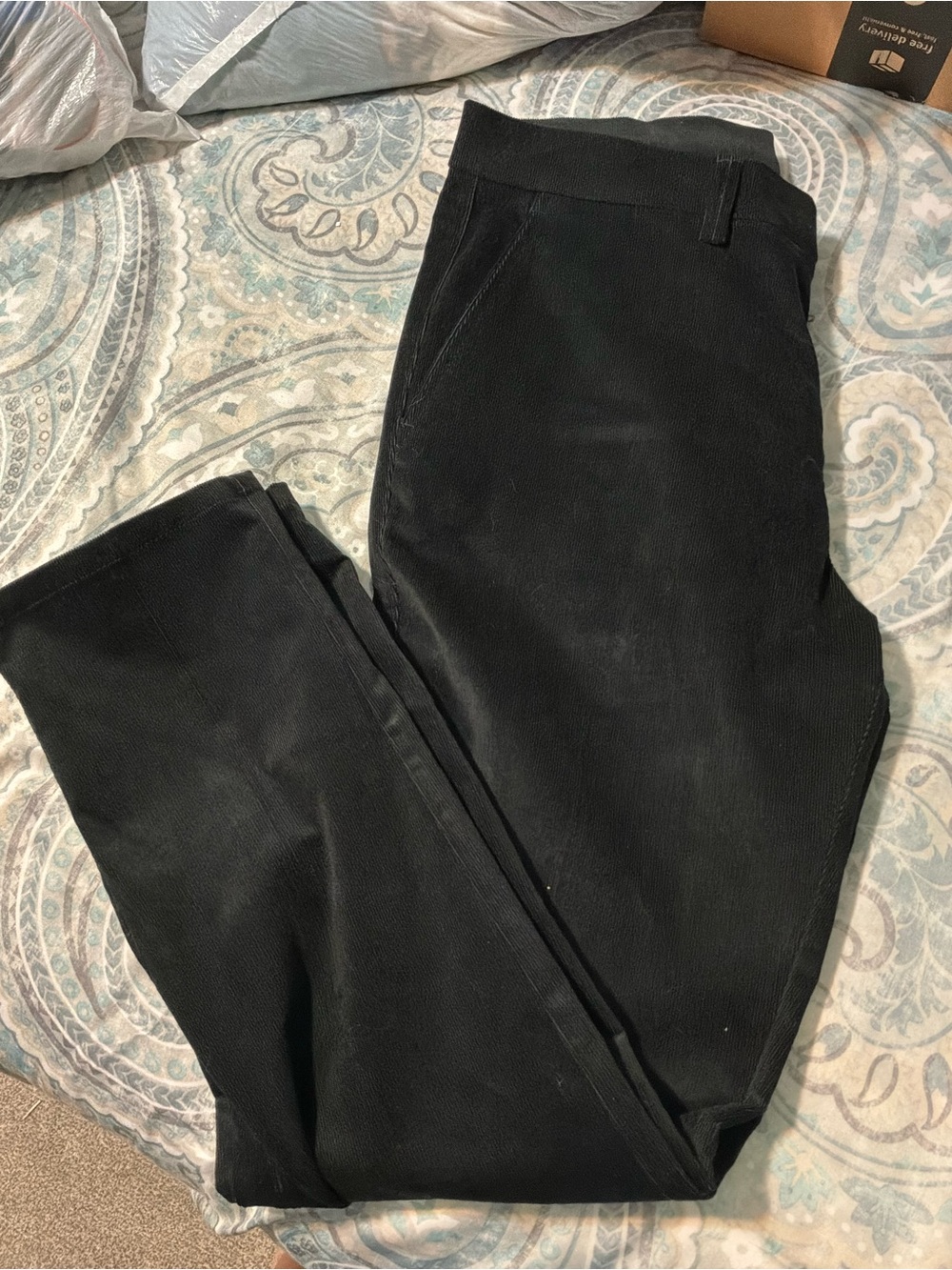 Reaction Kenneth Cole Black Dress Pants - Straight Fit